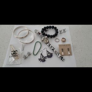 Jewelry,Earrings,bracelets, Disney watch,rings